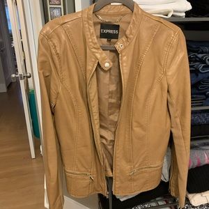 Express Faux Leather Moto Jacket